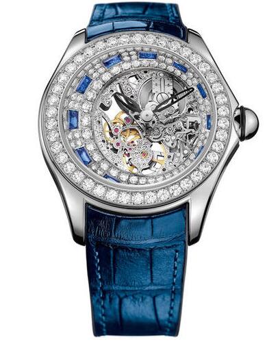 Review Corum L055 / 02980 Bubble Bubbldiamonds High Jewelery Skeleton watch price